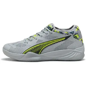 Puma ELIMINATE NITRO SQD 4 BERLIN Pánská obuv na házenou, šedá, velikost 47