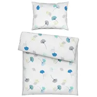 Esposa POVLEČENÍ, krep, modrá, zelená, 140/200 cm