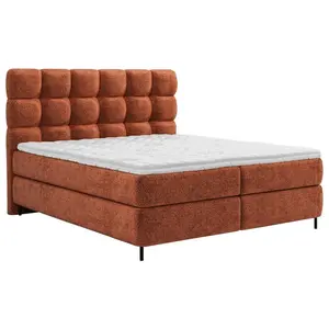 Esposa POSTEL BOXSPRING, 180/200 cm, rezavá