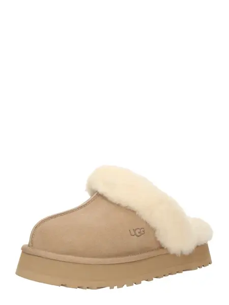 UGG Dreváky 'DISQUETTE'  béžová / krémová