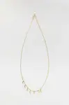 stříbrný pozlacený náhrdelník Answear.LAB