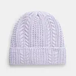 Čepice Under Armour fialová barva, z husté pleteniny, 1386639