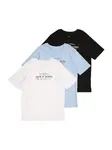 Jack & Jones Junior Tričko 'JPRBLAKEVIN'  svetlomodrá / čierna / biela
