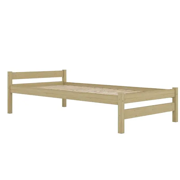 Postel Dawid standard 90x200 přírodní, lakovaná