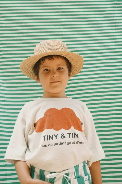 Dětské bavlněné tričko Tinycottons TINY&TINY GRAPHIC TEE