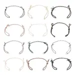 36Pcs 12 Colors Polycotton Cord Bracelets Making