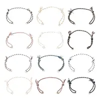 36Pcs 12 Colors Polycotton Cord Bracelets Making
