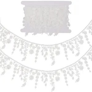 5 Yards Flower Polyester Ribbon