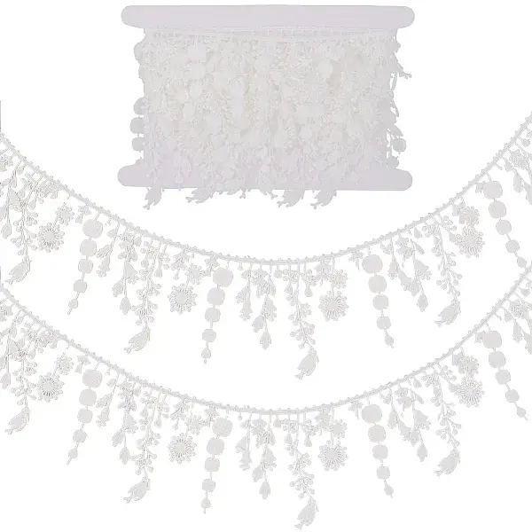 5 Yards Flower Polyester Ribbon