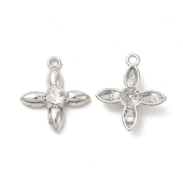 Glass Flower Pendants