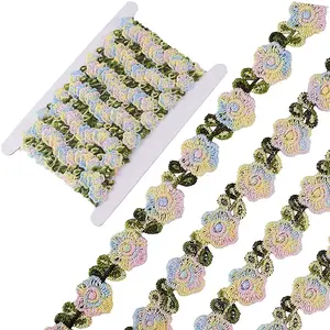 Flower Polyester Lace Trim