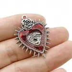 Gothic Style Alloy Resin Pendants