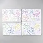 4Pcs PVC Daisy Flower Picture Stickers