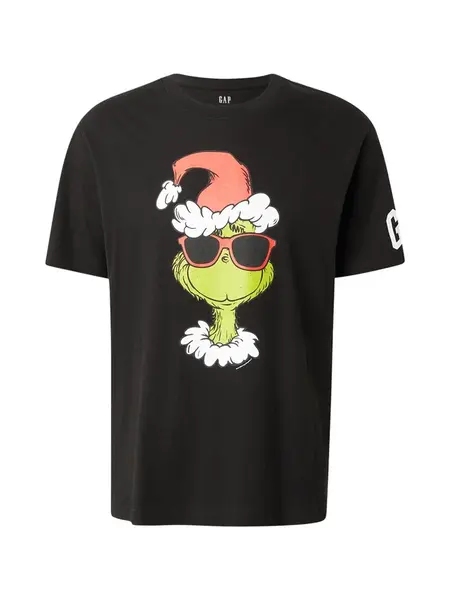 GAP Tričko 'GRINCH'  kiwi / červená / čierna / biela