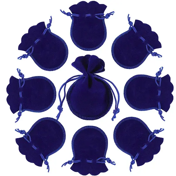 20Pcs Gourd Velvet Drawstring Bags