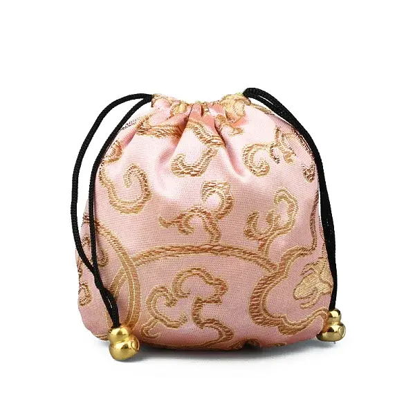 Chinese Style Stain Brocade Jewelry Packing Pouches