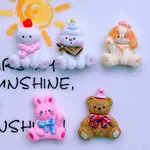 Animal Theme Opaque Resin Cabochons