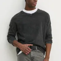 Bavlněné tričko s dlouhým rukávem American Vintage