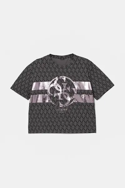 Dětské tričko Guess šedá barva, J5RI04 K6YW4