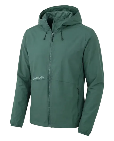 Husky Silvo M XXXL, green Pánská softshell bunda