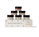 Uoga Uoga Minerální make-up s jantarem SPF15 Light Skin tester set 1 ks