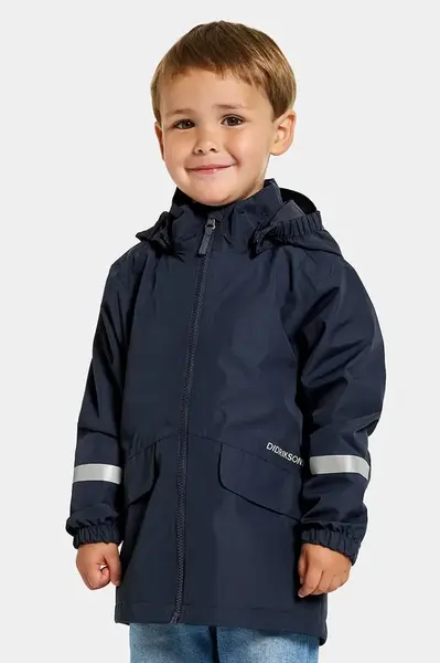 Dětská bunda Didriksons NORMA KIDS JKT tmavomodrá barva, 505264