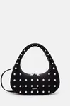 Kabelka Coperni Studded Crossbody Baguette Swipe Bag černá barva, COPBA60STF9003