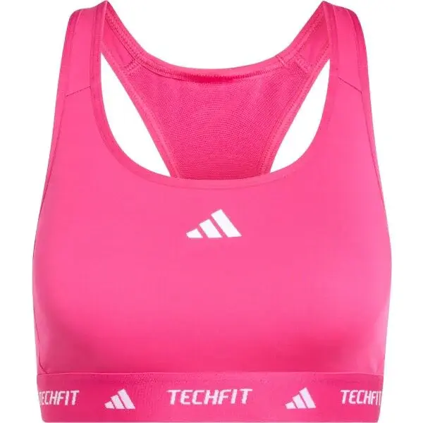 adidas TECH FIT BRA Dámska športová podprsenka, ružová, veľkosť