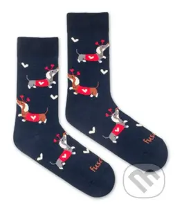 Ponožky Zamilovaný jazvečík M (Veľkosť M (39 - 42))