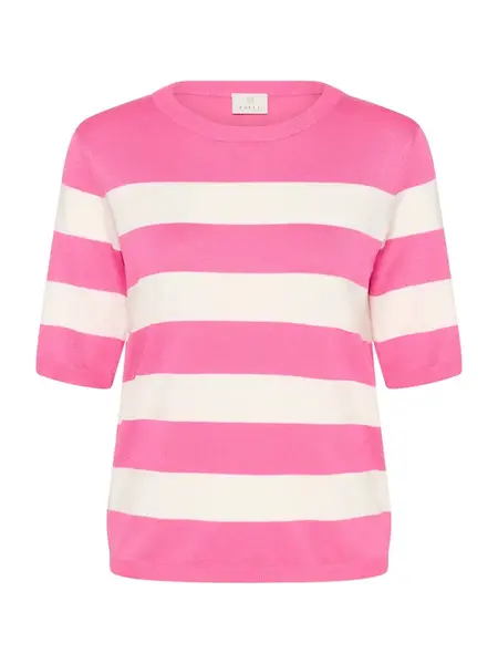 Kaffe Sveter 'KAMala'  svetloružová / biela