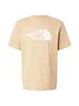 THE NORTH FACE Tričko 'EVOLUTION HALF DOME'  kaki / biela