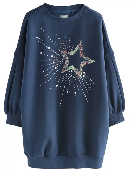 Next Šaty  tmavomodrá