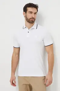 BOSS Orange polo pánské bavlněné s elastanem Passertip