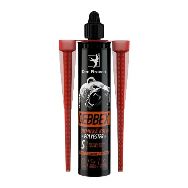 Kotva chemická, DEBBEX, polyester, 380ml