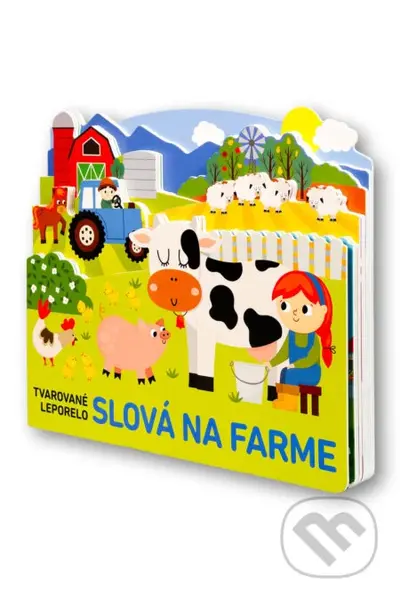 Tvarované leporelo: Slová na farme - kniha z kategorie Naučné knihy