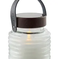 Sirius LED solární lucerna Aston 12 x 12 cm