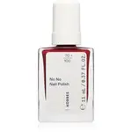 Korres No No Nail Polish pečující lak na nehty odstín 57 Wine Red 11 ml