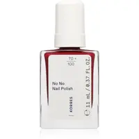 Korres No No Nail Polish pečující lak na nehty odstín 57 Wine Red 11 ml
