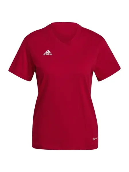 ADIDAS PERFORMANCE Funkčné tričko 'Entrada 22'  červená / biela