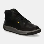 Kožené sneakers boty CAT Footwear APA CUSH MID černá barva, P725848