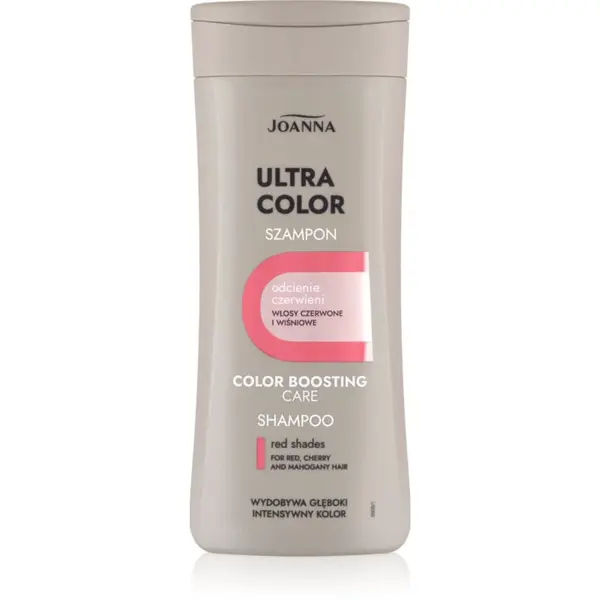 Joanna Ultra Color tónovací šampon pro červené odstíny vlasů 200 ml