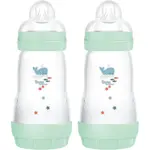 MAM Perfect Star Anti-colic Bottle antikoliková láhev 2m+ Mint 2x260 ml