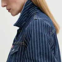 Džínová bunda Levi's dámská, tmavomodrá barva, přechodná