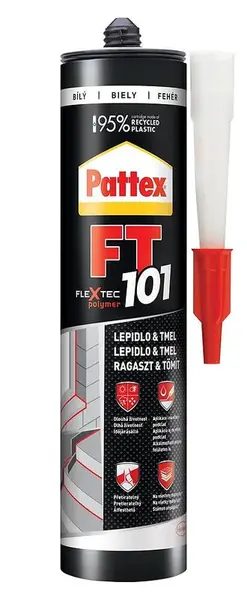 Pattex FT 101 Lepicí a těsnicí tmel bílý 280 ml