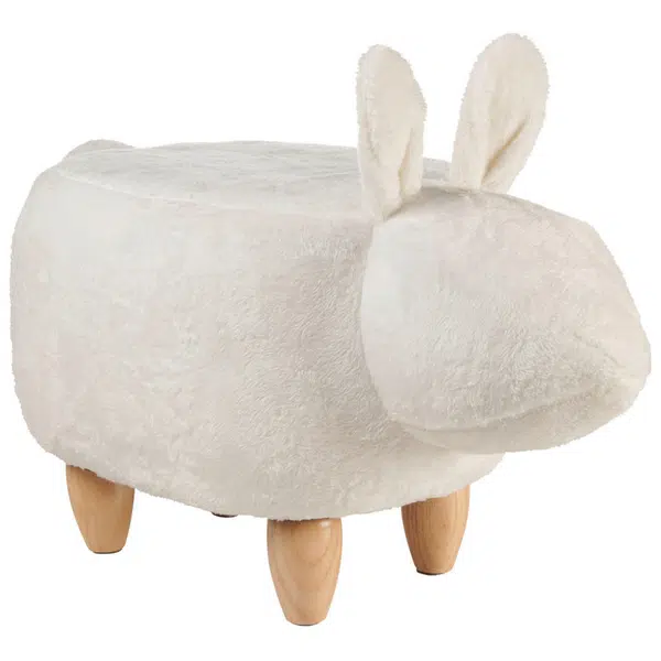 Jimmylee DĚTSKÁ STOLIČKA přírodní barvy, bílá,