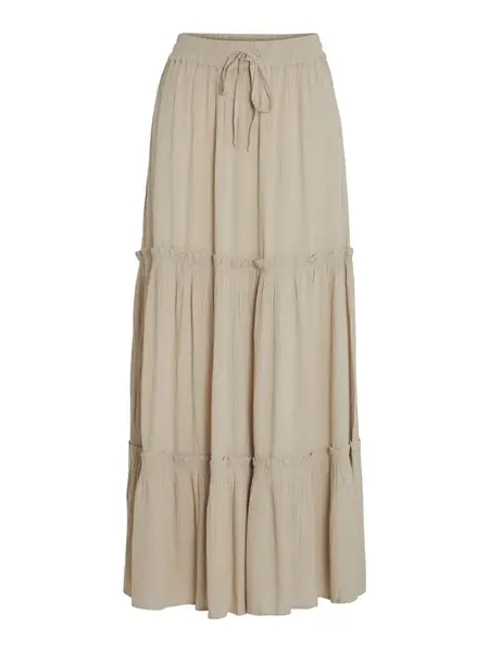 VILA Sukňa 'VIMESA'  béžová