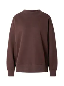 Abercrombie & Fitch Mikina  tmavohnedá