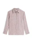 TOMMY HILFIGER Blúzka  tmavomodrá / červená / biela