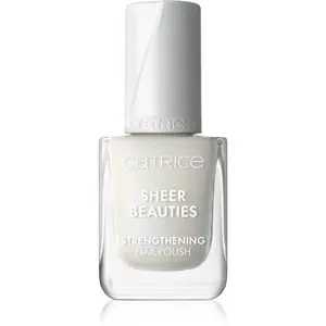 Catrice Sheer Beauties Strengthening Nail Polish posilňujúci lak na nechty odtieň 010 Milky Not Guilty 10.5 ml