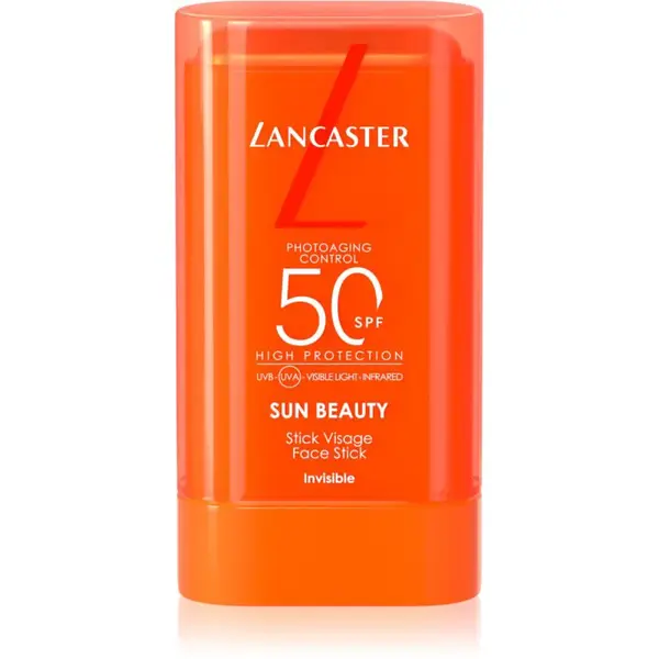 Lancaster Sun Beauty Face Stick opaľovací krém v tyčinke na tvár a krk SPF 50 19 g